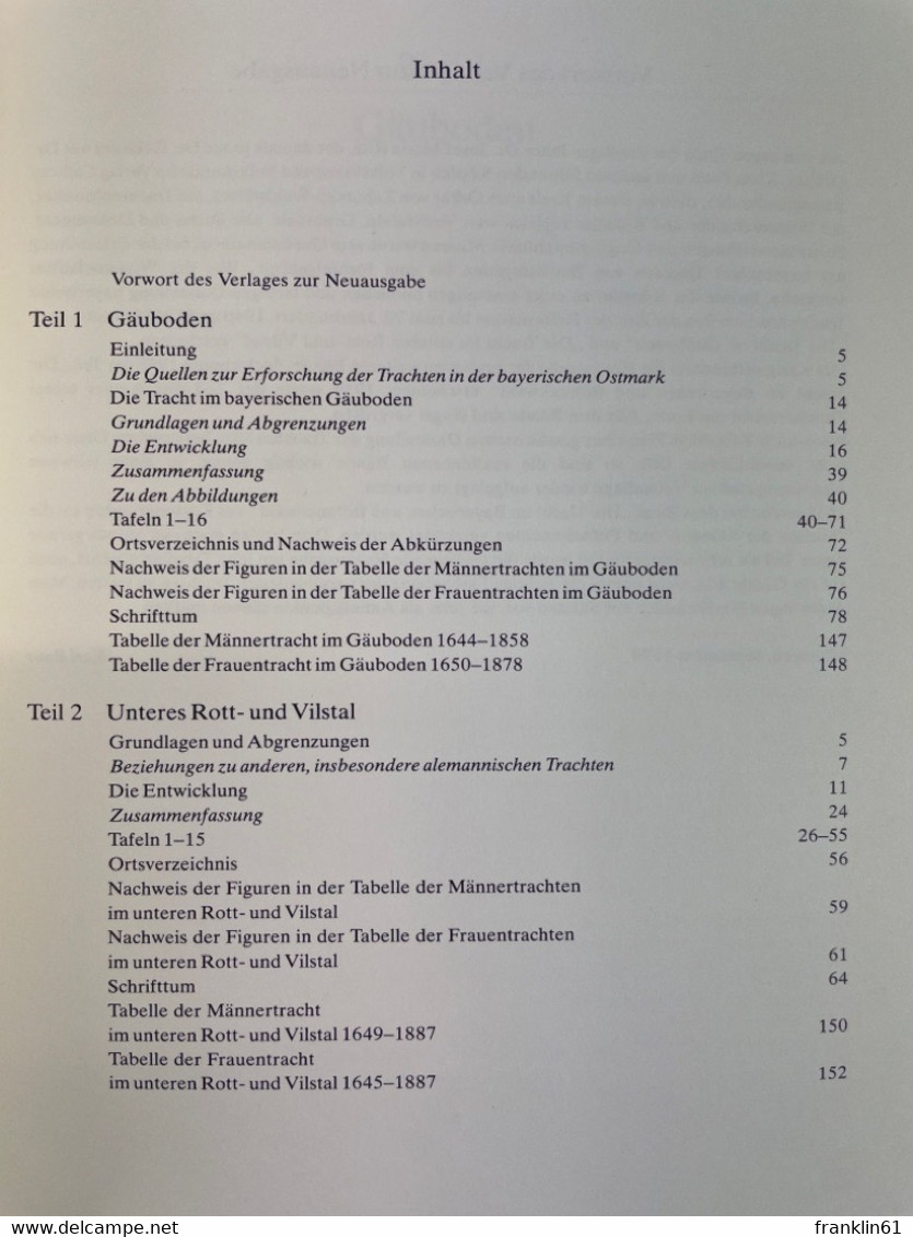 Die Tracht In Niederbayern. - 4. Neuzeit (1789-1914)