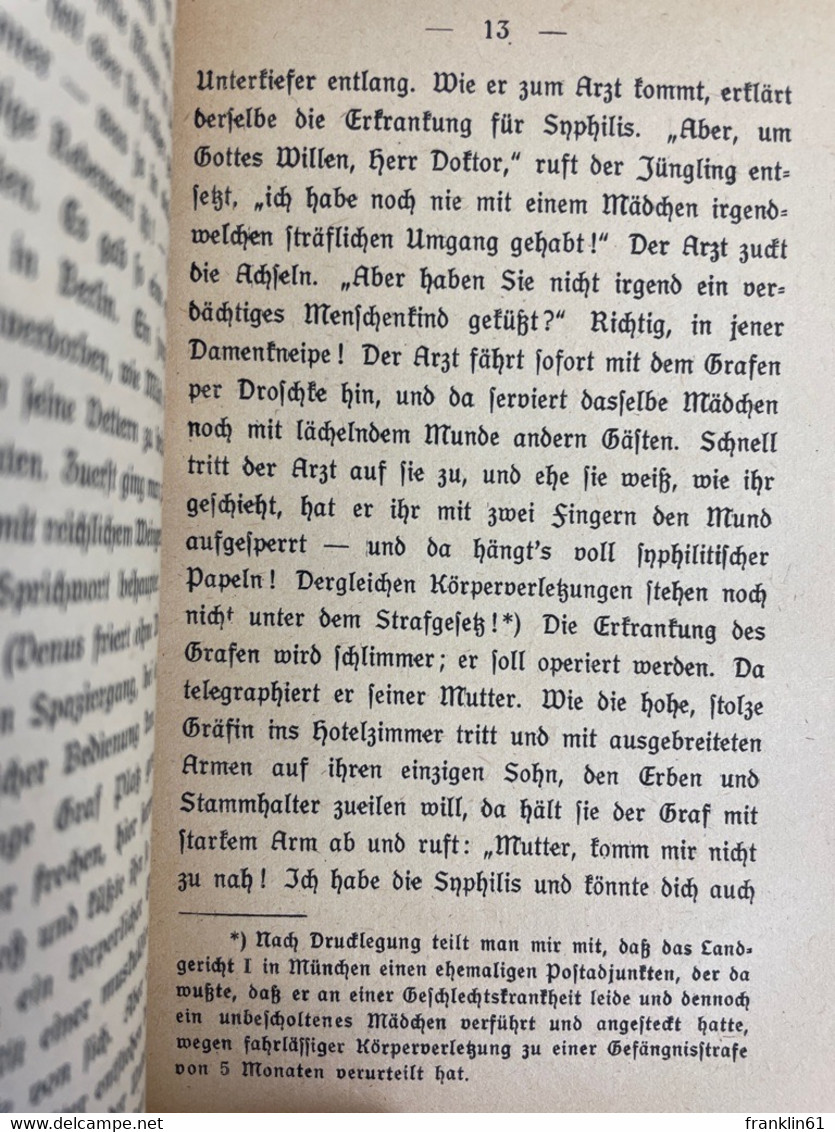 Naturtrieb Und Sittlichkeit : Ein Vortrag - Filosofie