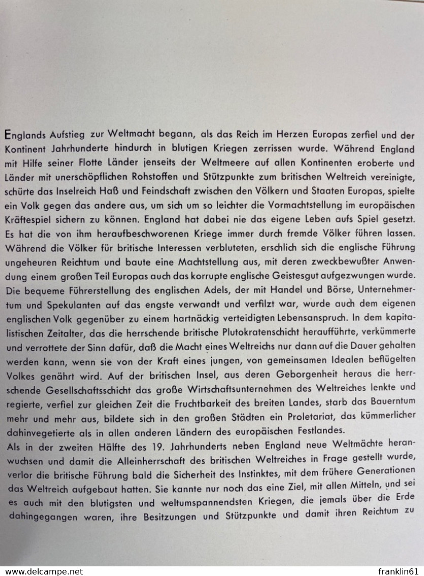 Die Verlorene Insel : Das Gesicht Des Heutigen England - 4. Neuzeit (1789-1914)