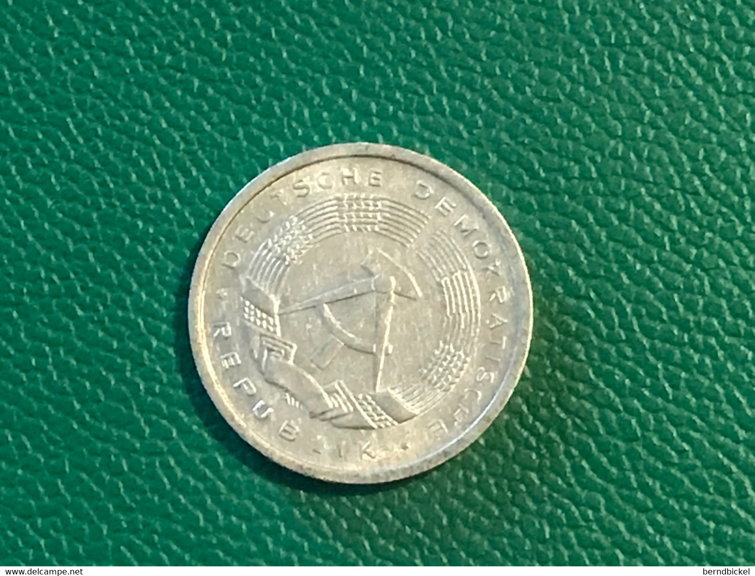 Münze Münzen Umlaufmünze Deutschland DDR 1 Pfennig 1982 - 1 Pfennig