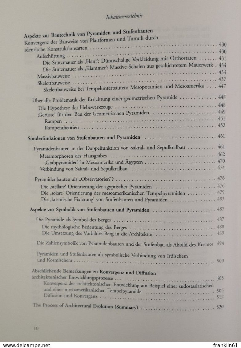 Wege der architektonischen Evolution. Die Polygenese von Pyramiden und Stufenbauten.