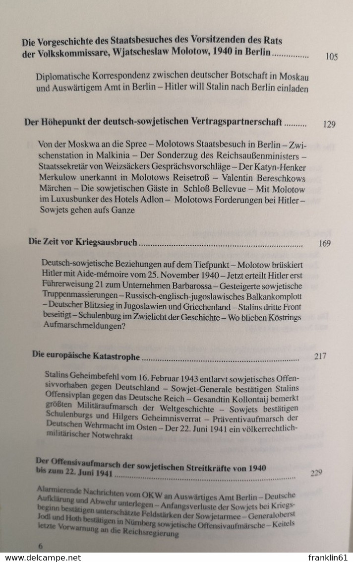 Im Kampf um Europa. Stalins Schachzüge gegen Deutschland und dem Westen.