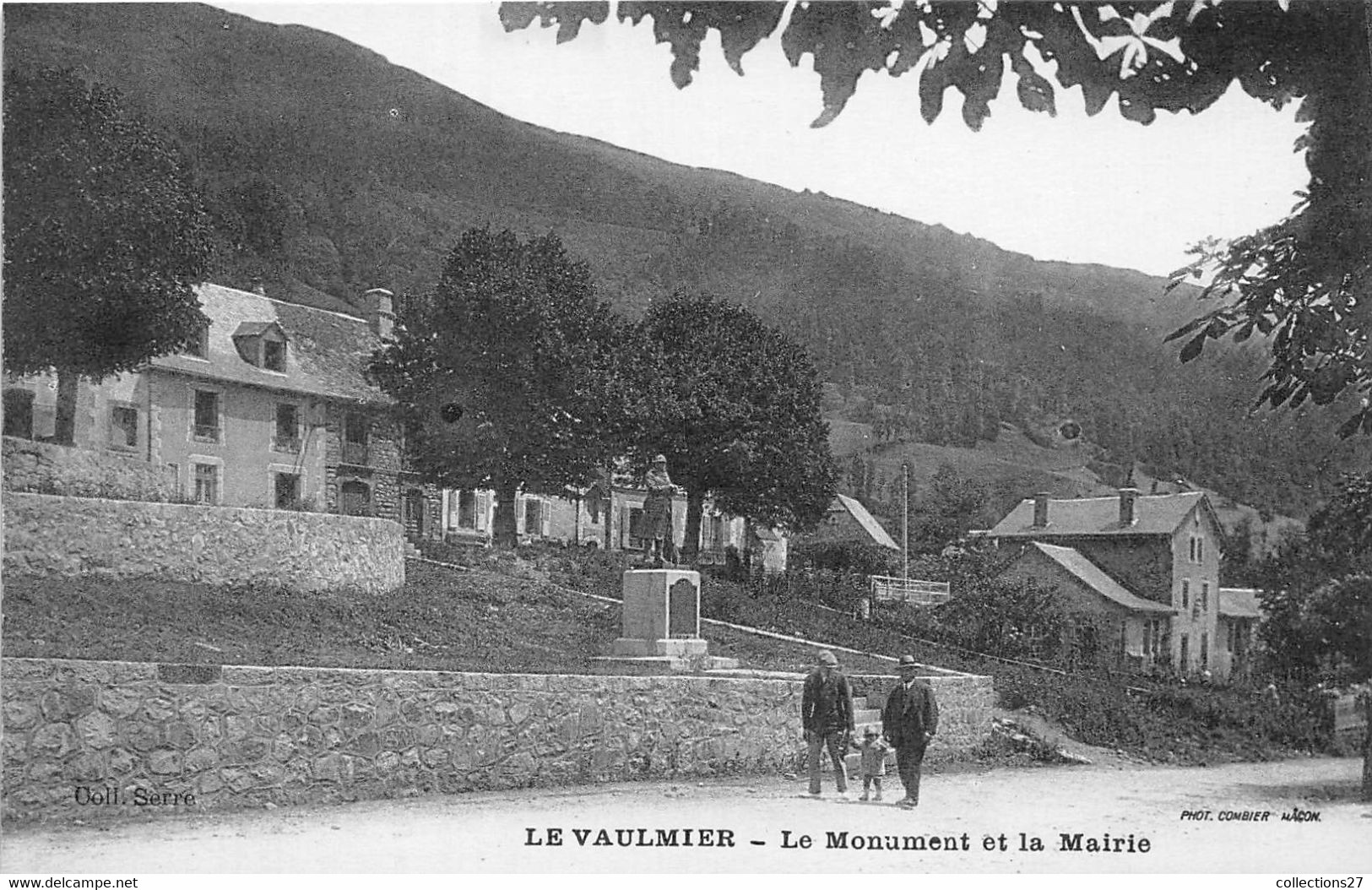 15-LE-VAULMIER- LE MONUMENT ET LA MAIRIE - Other & Unclassified