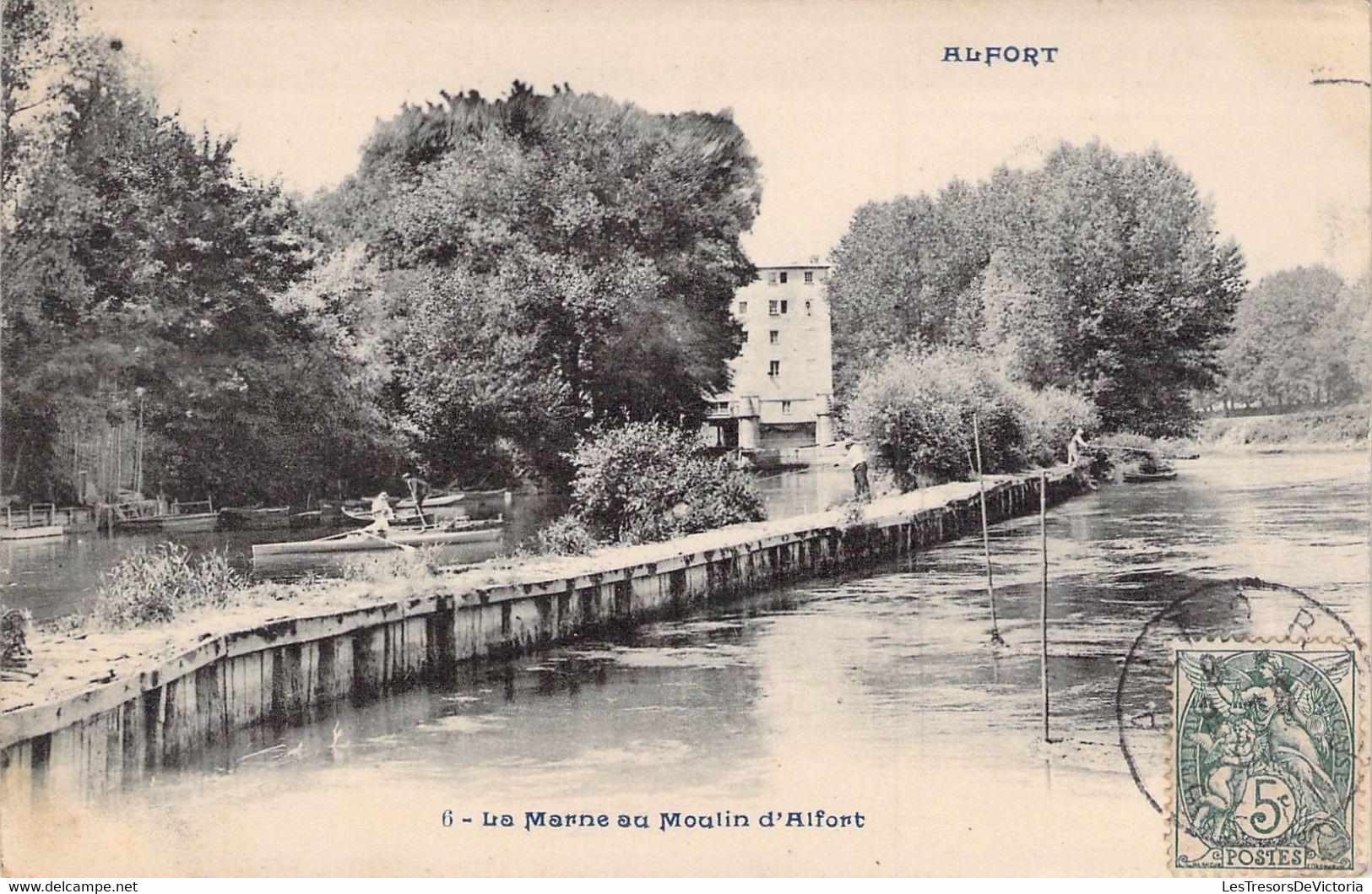 CPA - 94 - ALFORT - La Marne Au Moulin D'Alfort - Maisons Alfort