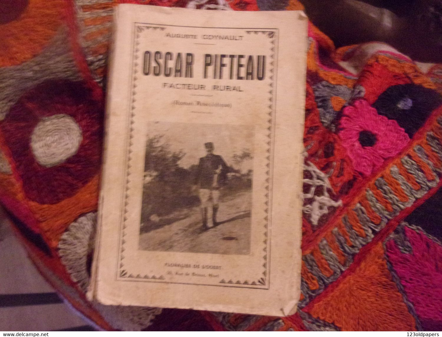 ♥️  AUTOGRAPHE ENVOI Oscar Pifteau, Facteur Rural - Coynault Auguste POITOU - Poitou-Charentes