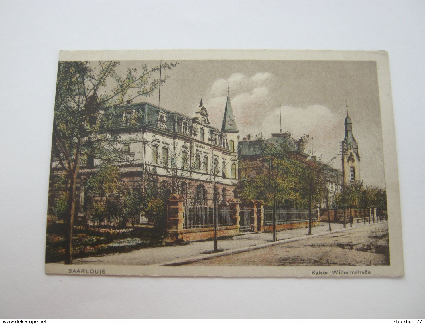 SAARLOUIS , Strasse ,  Schöne Karte  1920 - Kreis Saarlouis