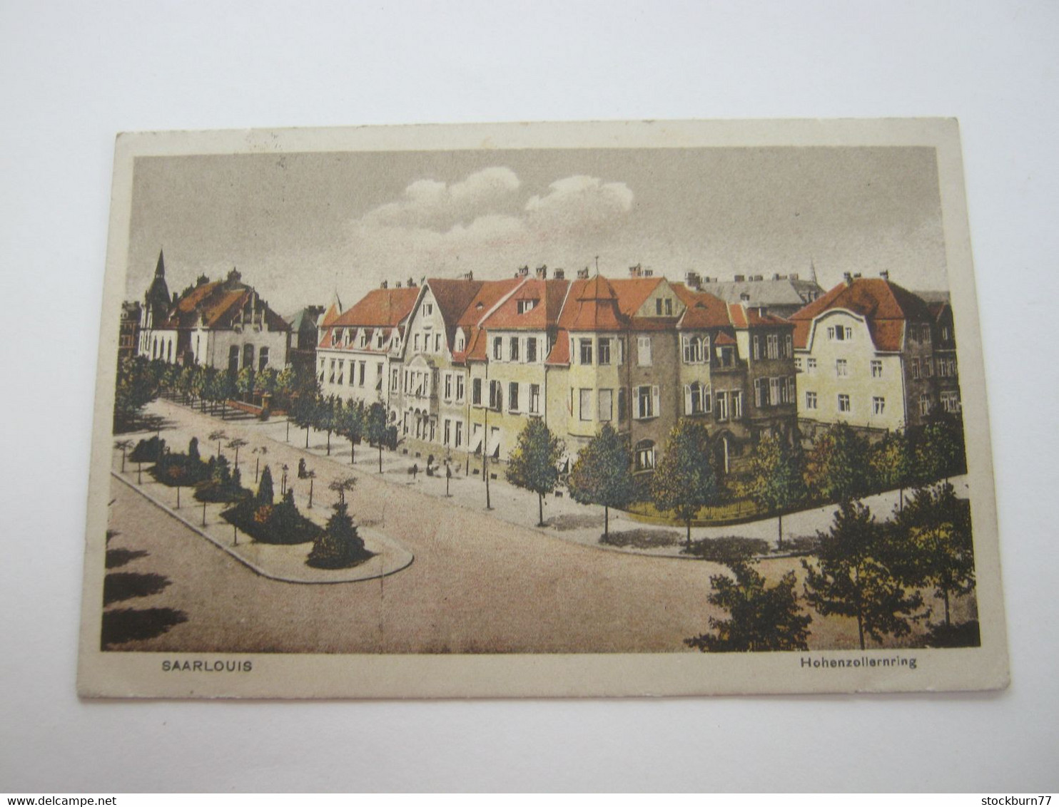 SAARLOUIS , Strasse ,  Schöne Karte  1920 - Kreis Saarlouis