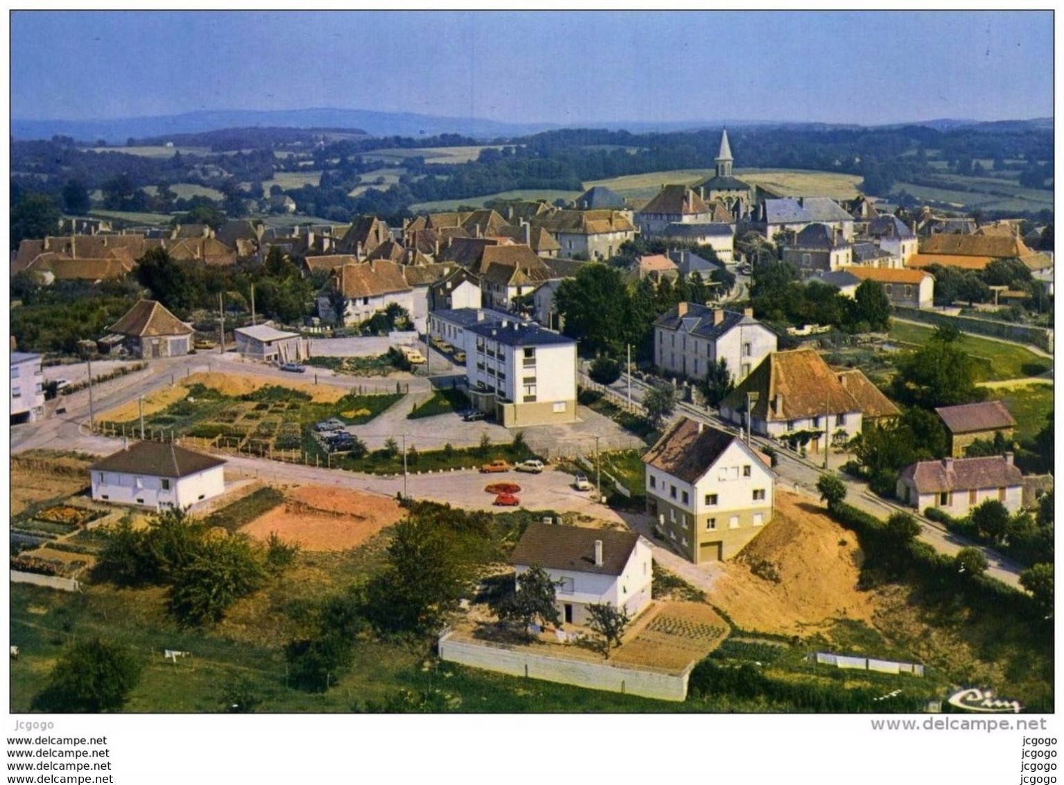 SAINT GERMAIN LES BELLES. Vue Générale Aérienne. - Saint Germain Les Belles