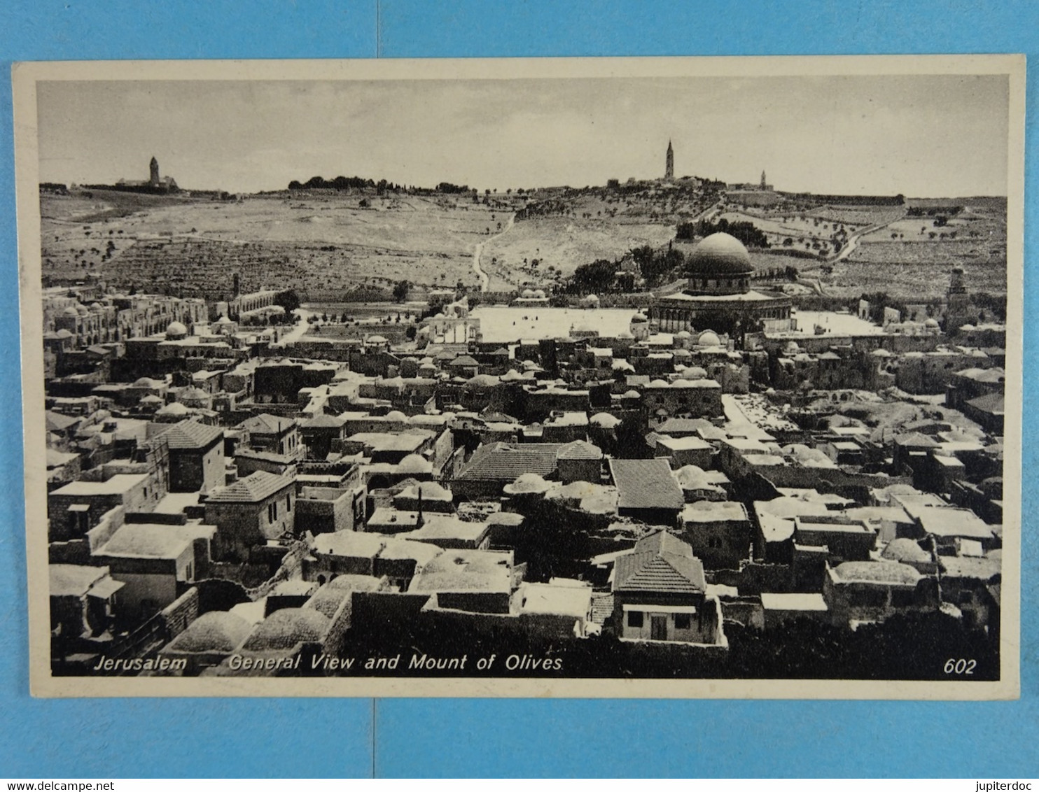 Jerusalem General View And Mount Of Olives - Israel