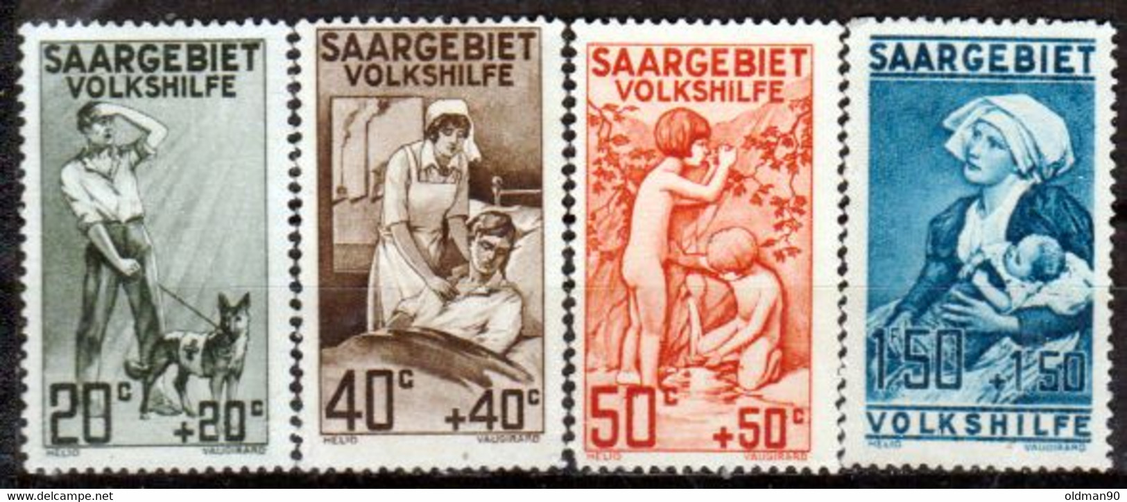 Sarre-89- Original Values Issued In 1926.(sg) NG - Quality In Your Opinion. - Other & Unclassified