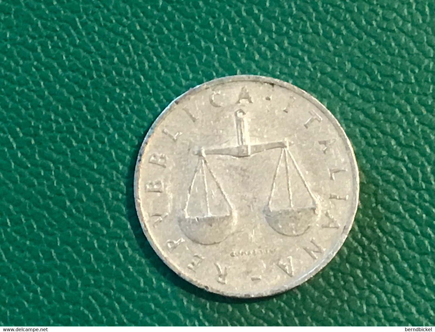 Münze Münzen Umlaufmünze Italien 1 Lira 1955 - 1 Lira
