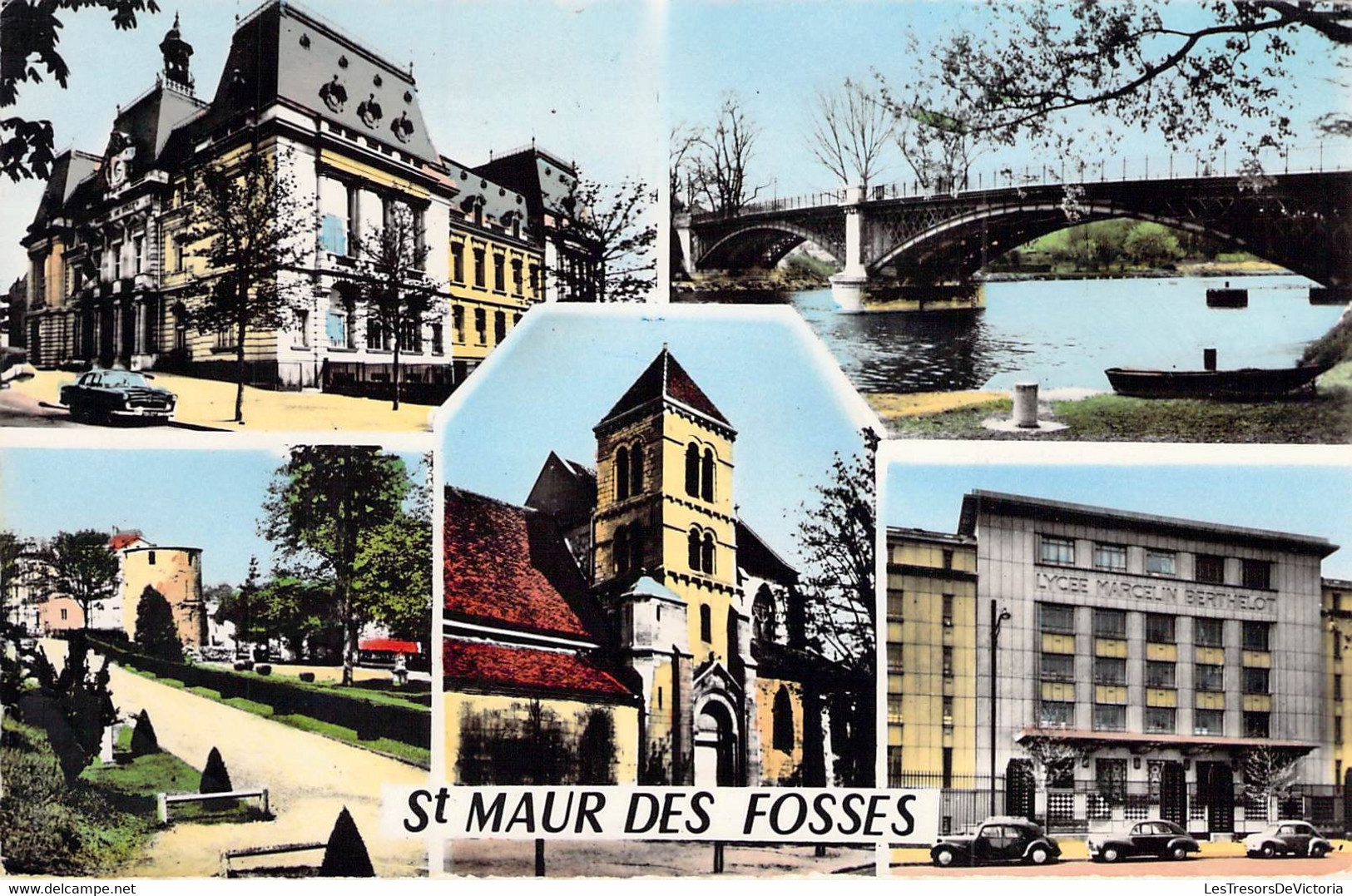 CPA - 94 - St Maur Des Fosses - Multi Vues - Collection Abeille Paris - Saint Maur Des Fosses