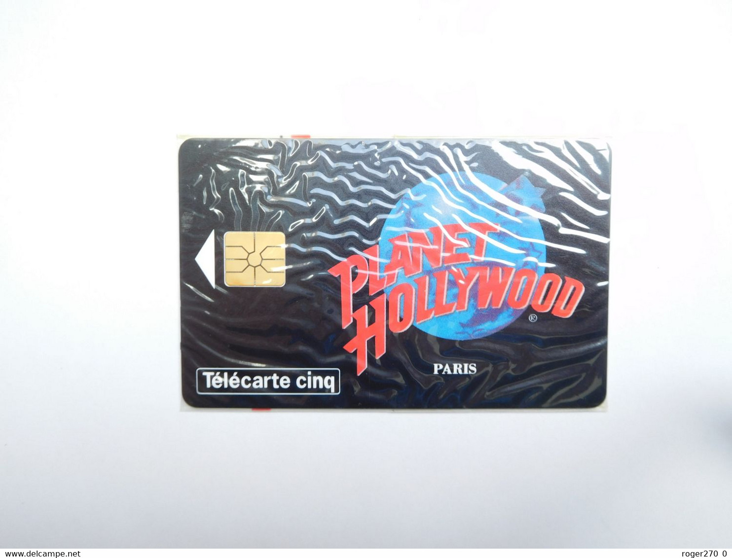 Télécarte Neuve 5 U , Gn172 ,  Planet Hollywood , Cote : 25 Euros - Privées