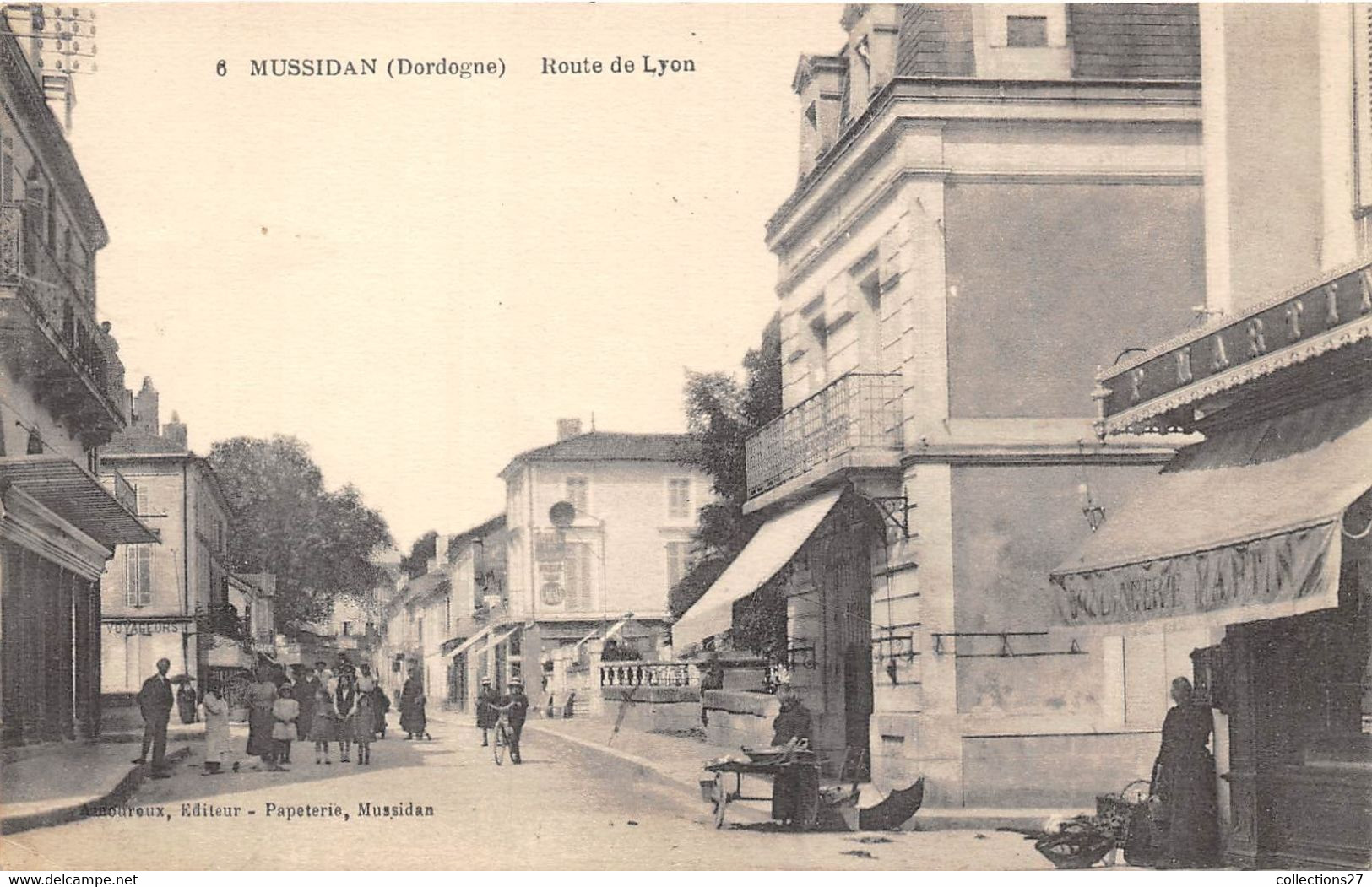 24-MUSSIDAN- ROUTE DE LYON - Mussidan