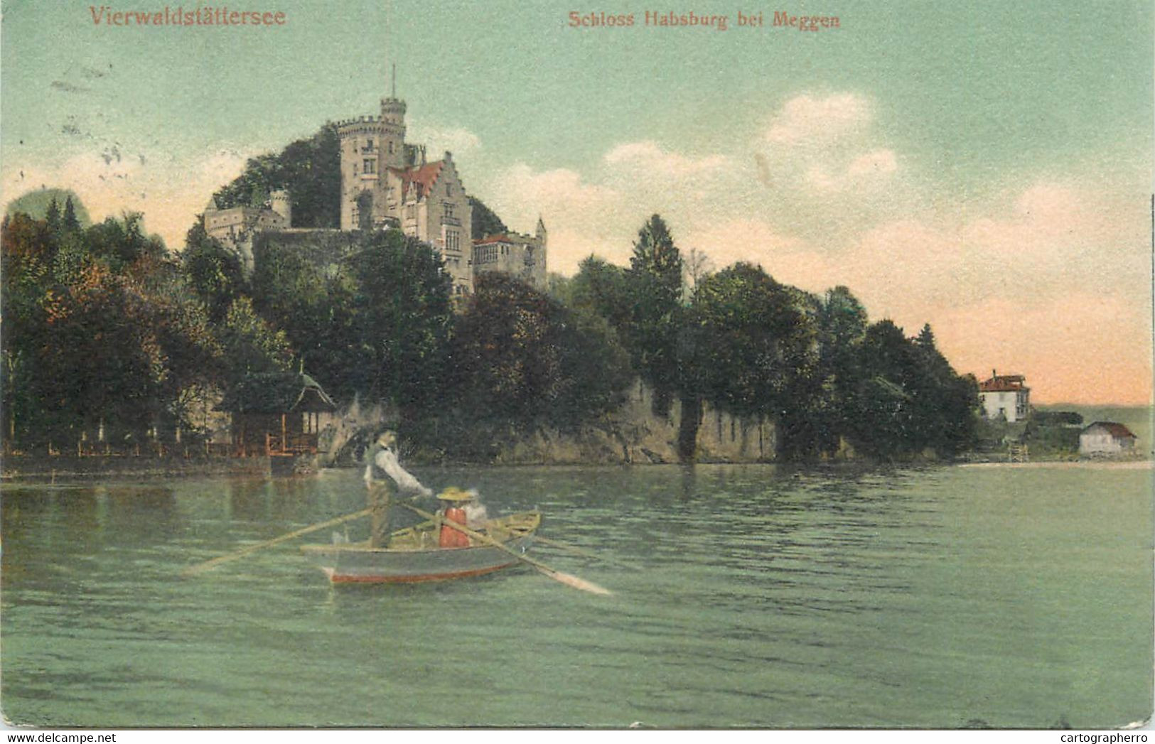 Schloss Habsburg Bei Meggen Vierwaldstattersee - Meggen