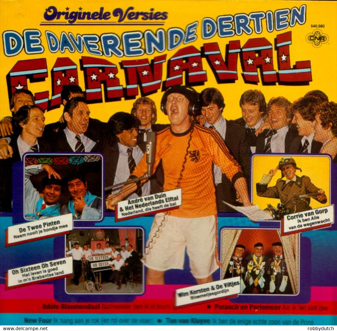 * LP * DAVERENDE DERTIEN CARNAVAL 1980 - Andere - Nederlandstalig