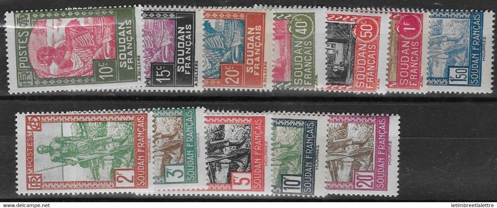 ⭐ Soudan - YT N° 64 / 65 / 66 / 70 / 72 / 79 / 81 Et 84 à 88 ** - Neuf Sans Charnière - 1931 / 1938 ⭐ - Unused Stamps