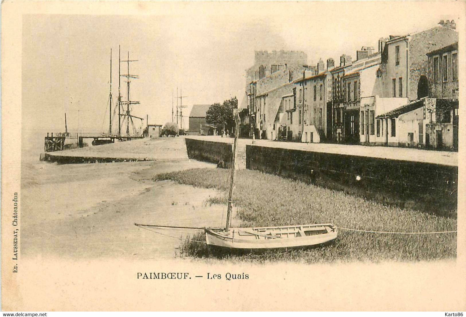 Paimboeuf * Vue Sur Les Quais - Paimboeuf