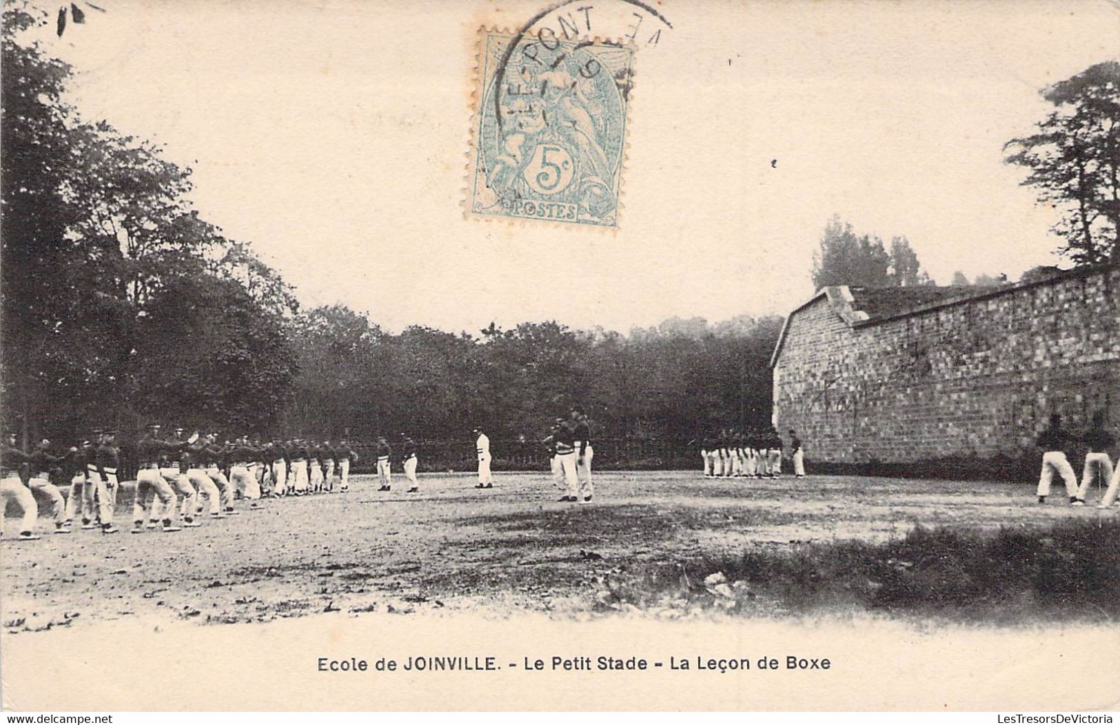 CPA - 94 - JOINVILLE LE PONT - Ecole De Joinville - Le Petit Stade - La Leçon De Boxe - Joinville Le Pont