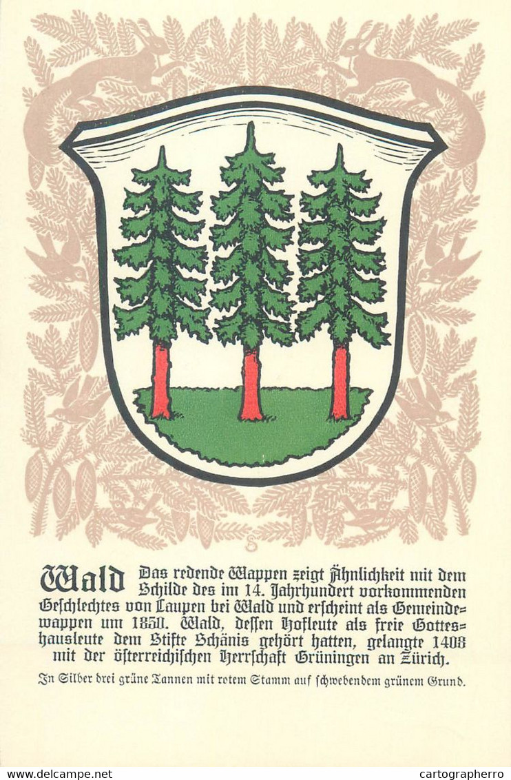 Wald Crest Heraldry - Wald