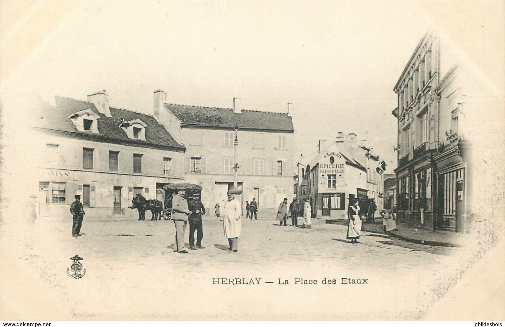 VAL D'OISE  HERBLAY  Place Des Etaux - Herblay