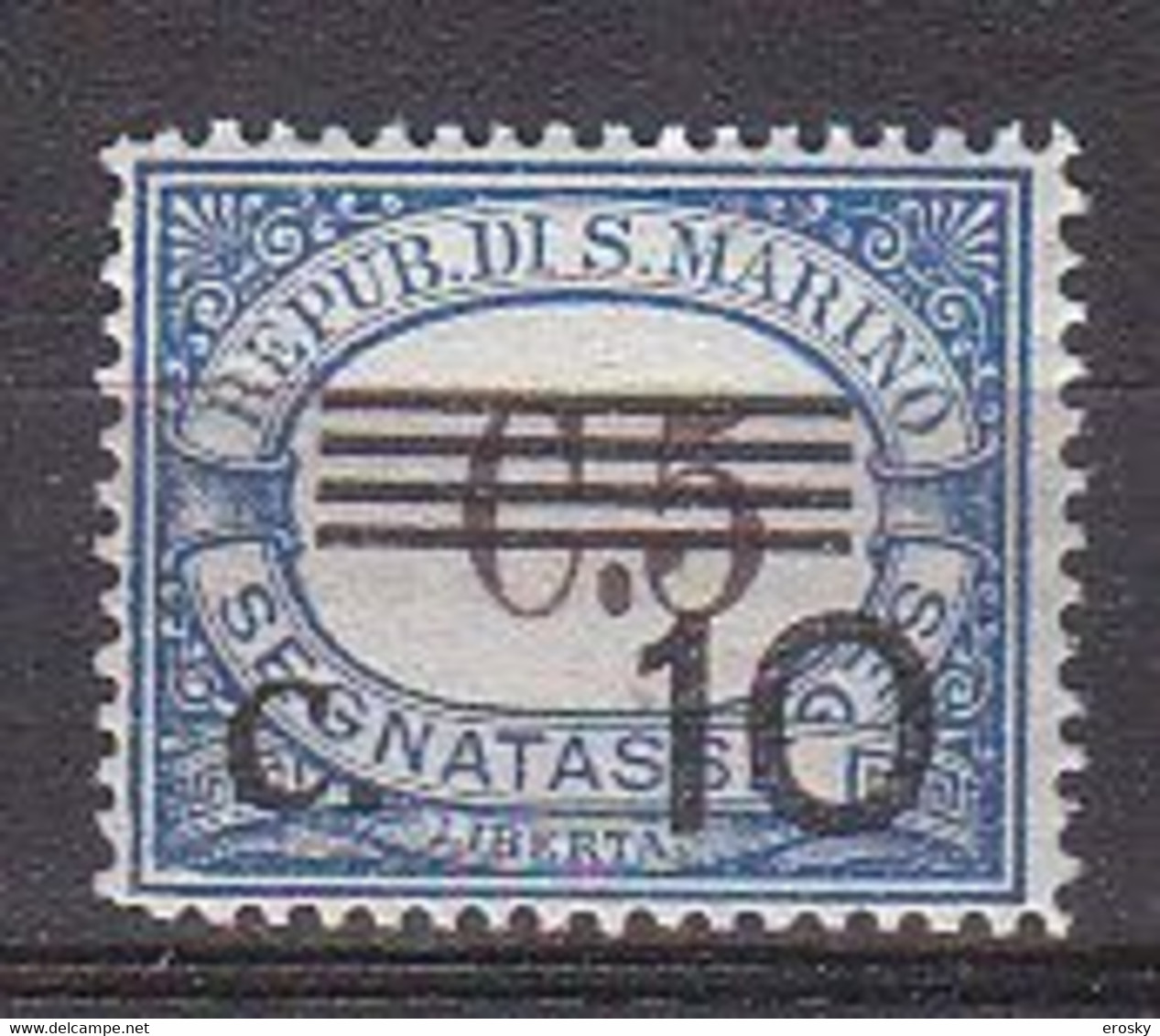 Y9357 - SAN MARINO TASSE Ss N°60 - SAINT-MARIN TAXE Yv N°59 ** - Timbres-taxe