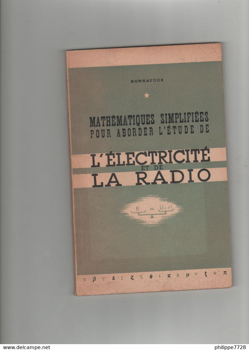 L' électricité Et La Radio 1947 - Libros Y Esbozos