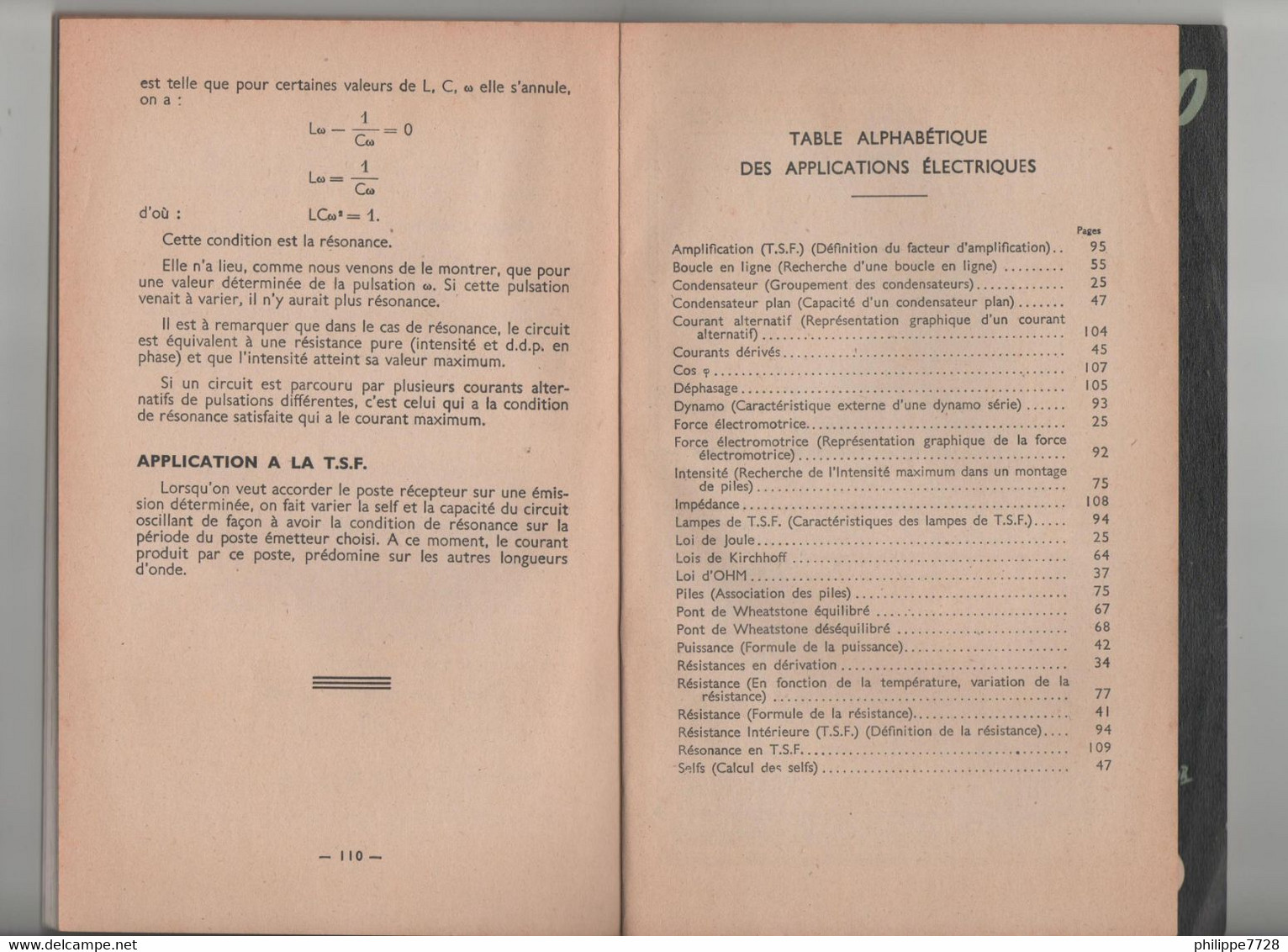 L' électricité Et La Radio 1947 - Literature & Schemes