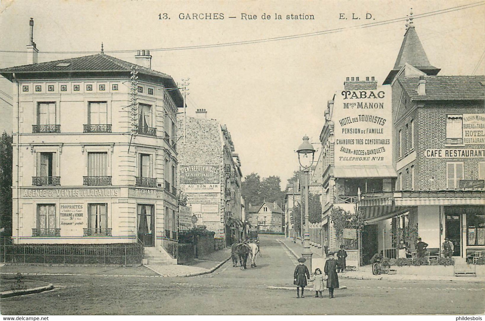 HAUTS DE SEINE   GARCHES  Rue De La Station - Garches