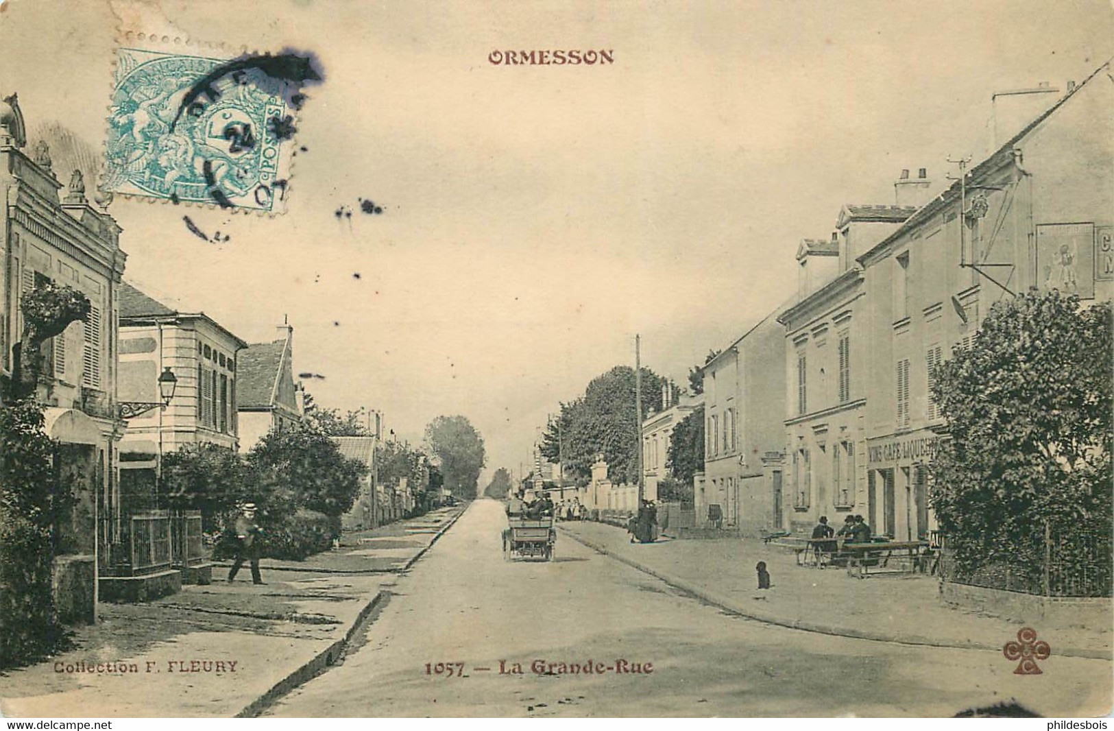 VAL DE MARNE  ORMESSON  La Grande Rue - Ormesson Sur Marne