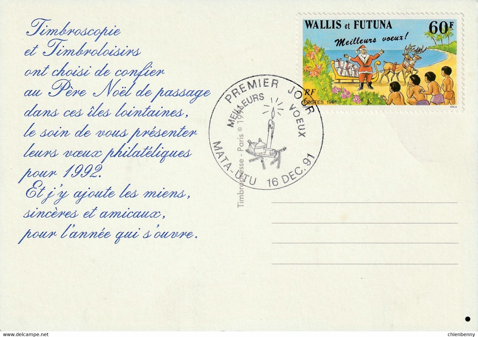 WALLIS & FUTUNA - Briefe U. Dokumente