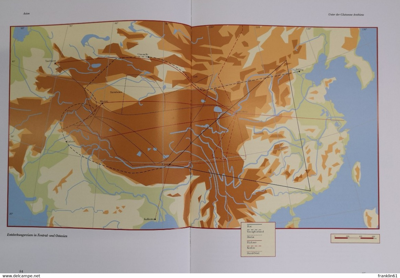 Atlas der Entdeckungsreisen.