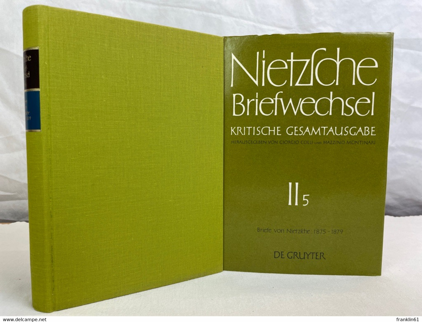 Nietzsche: Kritische Gesamtausgabe. II. Abteilung, Band 5. - Philosophie