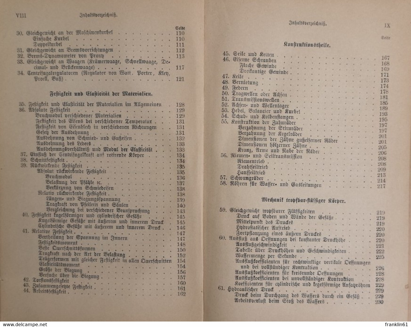 Bernoullis Vademecum des Mechanikers oder Praktisches Handbuch für Mechaniker,