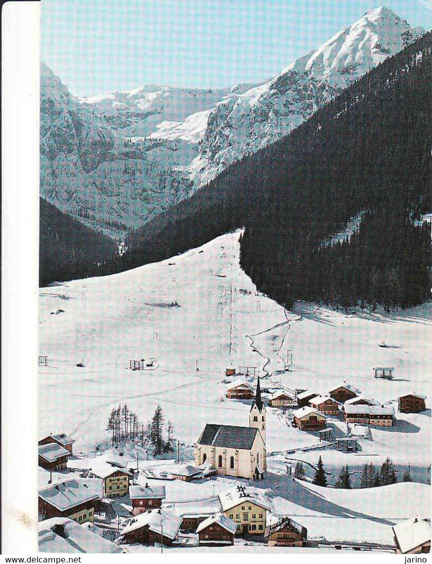 Austria,  Tirol, Kartitsch, Kirche, Bezirk Lienz, Used 1977 - Ischgl