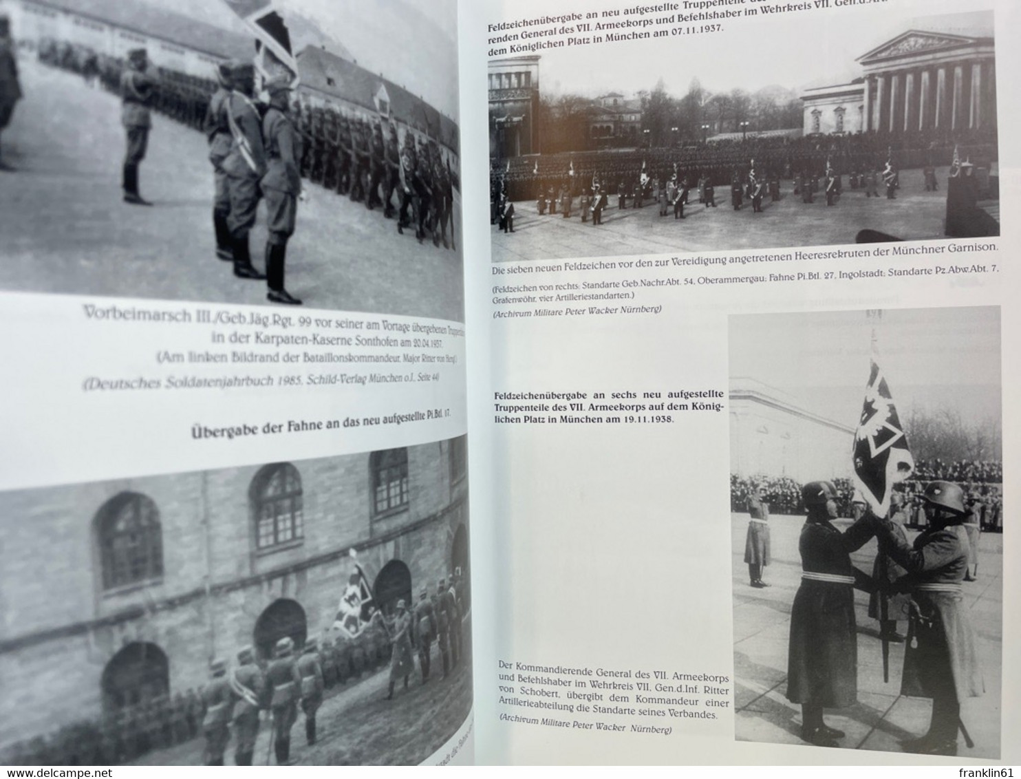 Die Fahnen Und Standarten Des Deutschen Heeres 1936 - 1944 : Eine Heereskundliche Dokumentation. - 5. Zeit Der Weltkriege