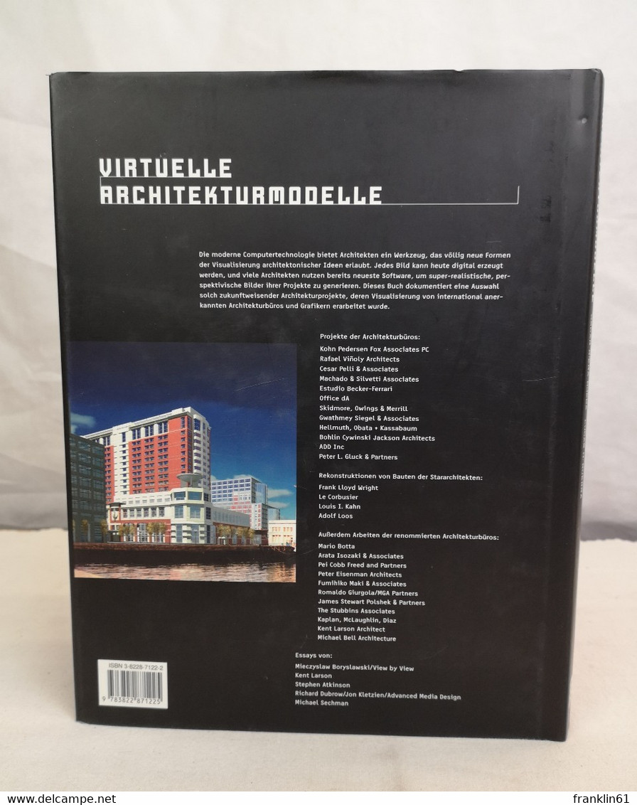 Virtuelle Architekturmodelle. Mit Interaktiver CD-ROM. - Architecture