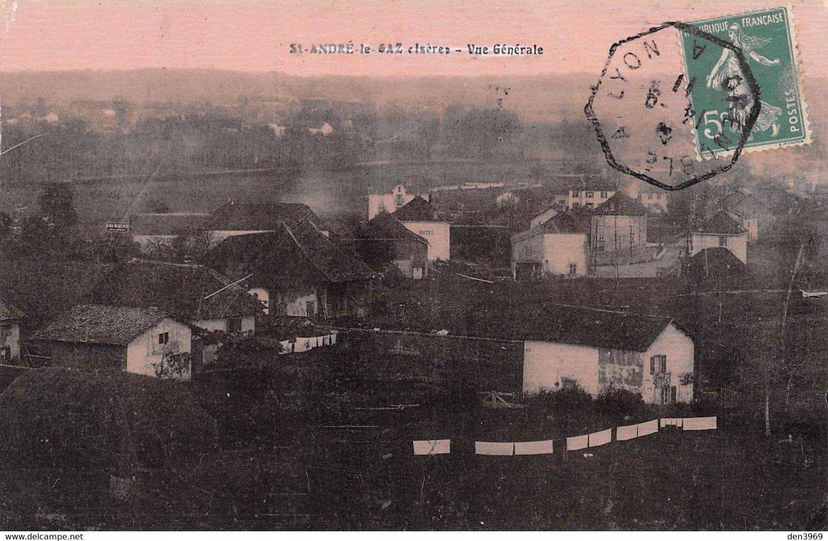 SAINT-ANDRE-le-GAZ (Isère) - Vue Générale - Saint-André-le-Gaz