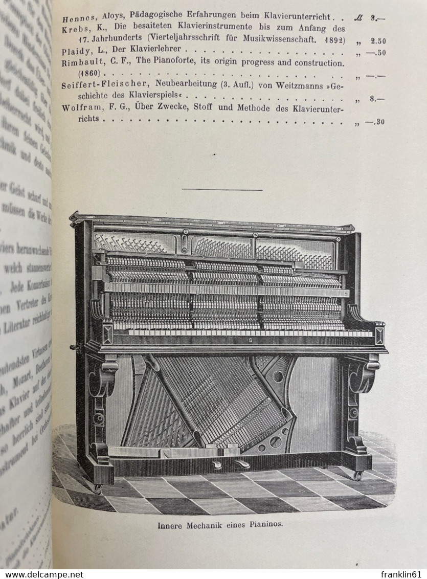 Musik-Instrumentenkunde in Wort und Bild in 3 Teilen. I. Teil: Saiteninstrumente.