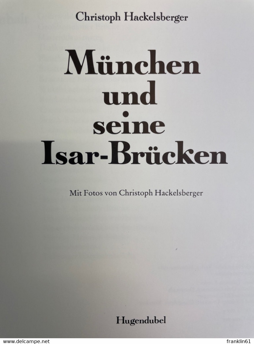 München Und Seine Isar-Brücken. - Architectuur