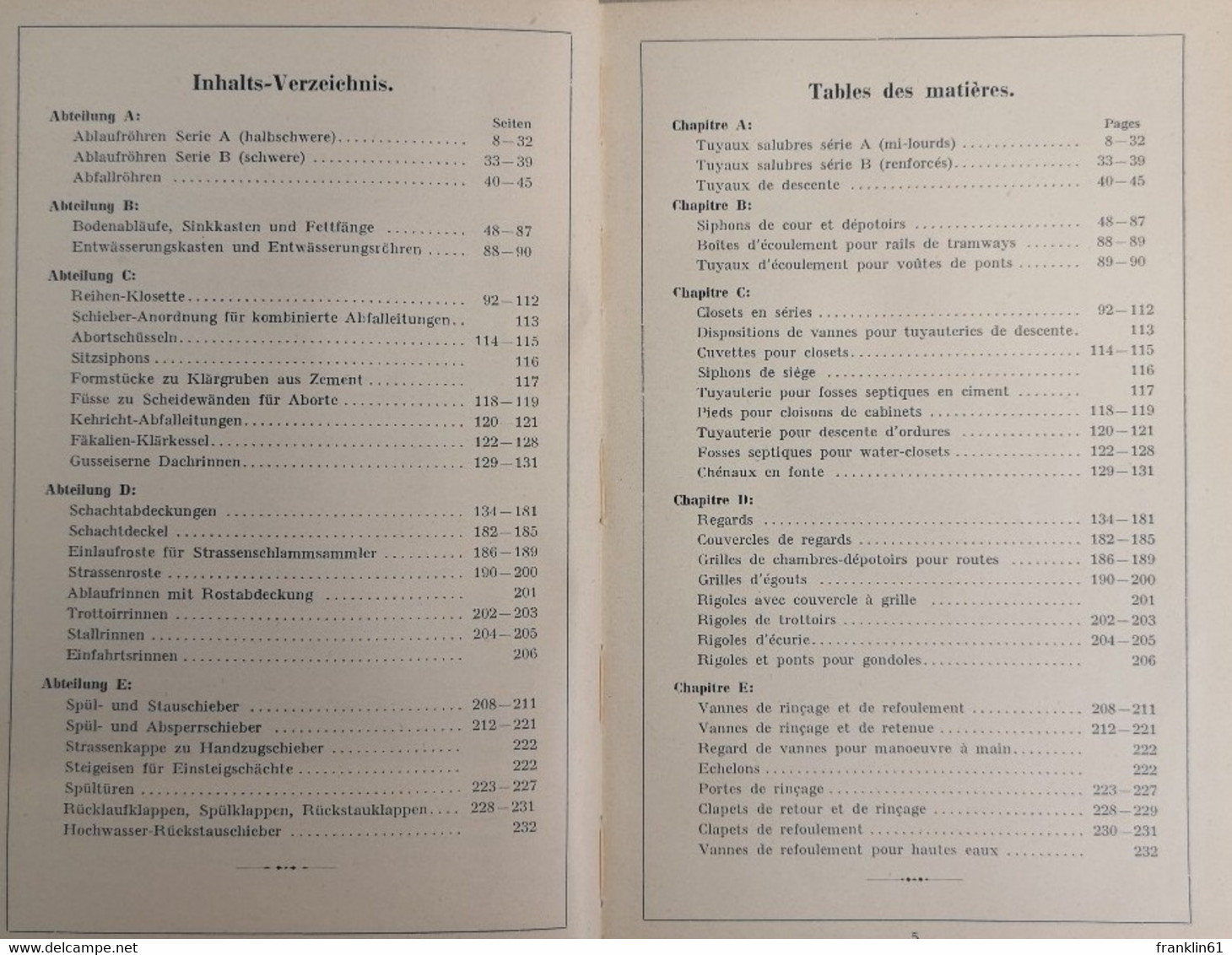 Kanalisations-Artikel Der Gesellschaft Der Ludw. Von Roll'schen Eisenwerke - Knuteselen & Doe-het-zelf