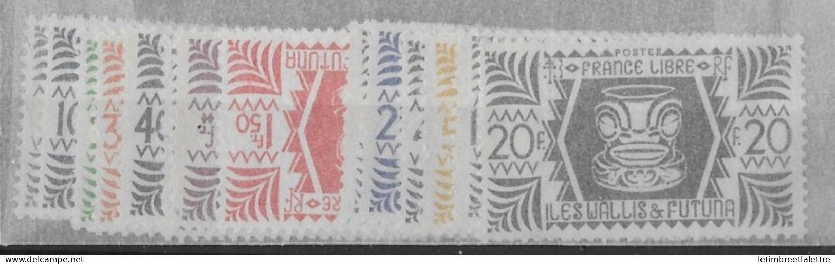 Wallis Et Futuna - YT N° 133 à 146 ** - Neuf Sans Charnière - 1944 - Unused Stamps