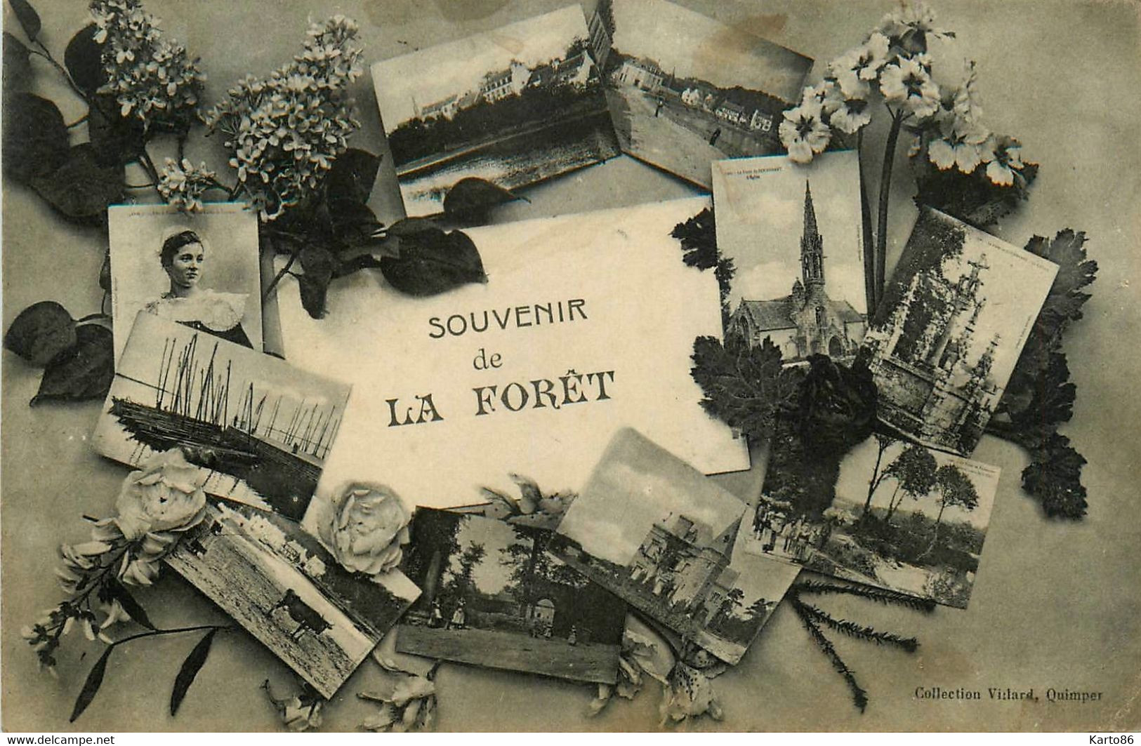 La Forêt Fouesnant * Souvenir Du Village ! Multivues - La Forêt-Fouesnant