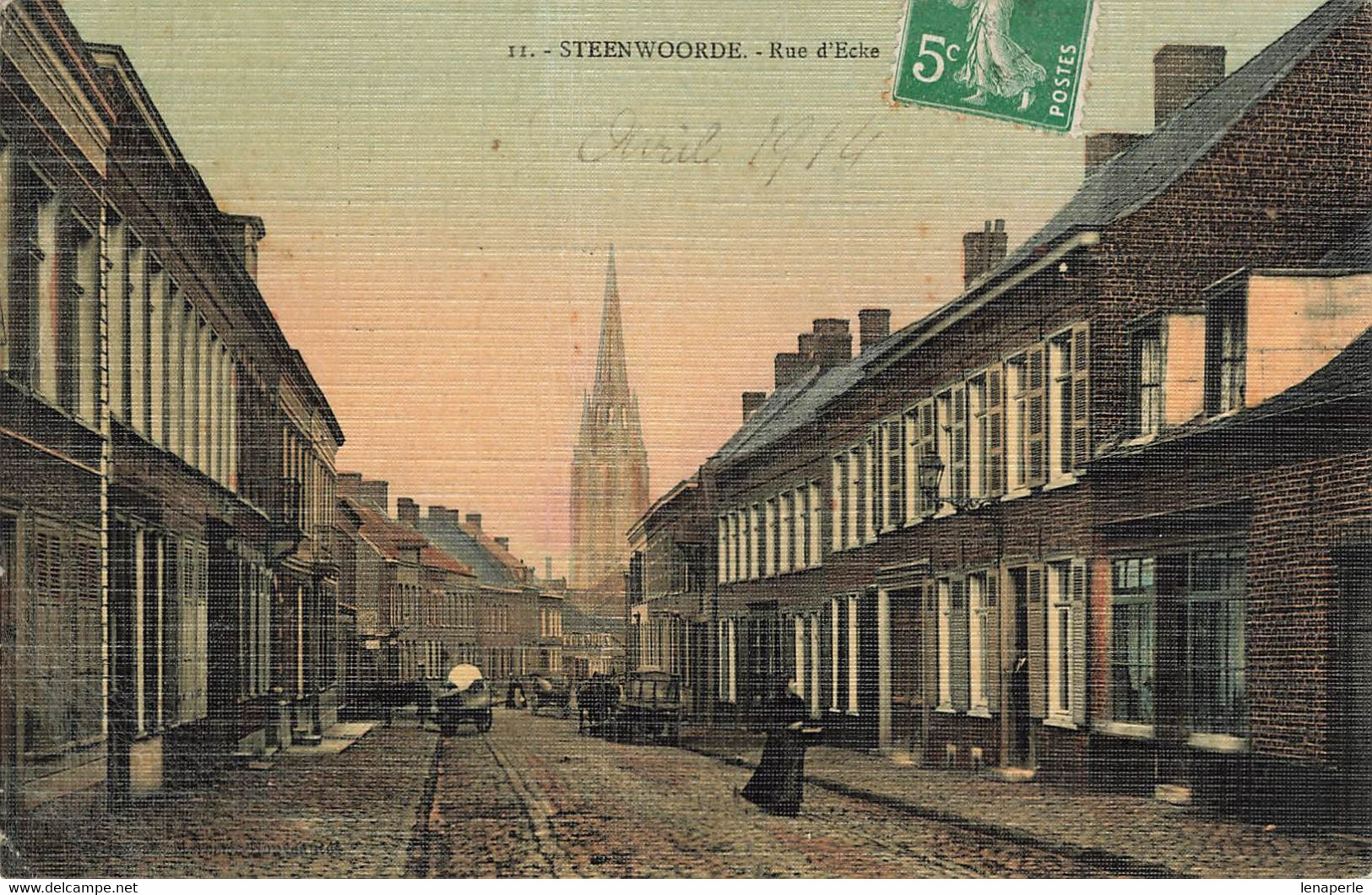 B7955 NORD Steenvoorde Rue D'ecke - Steenvoorde