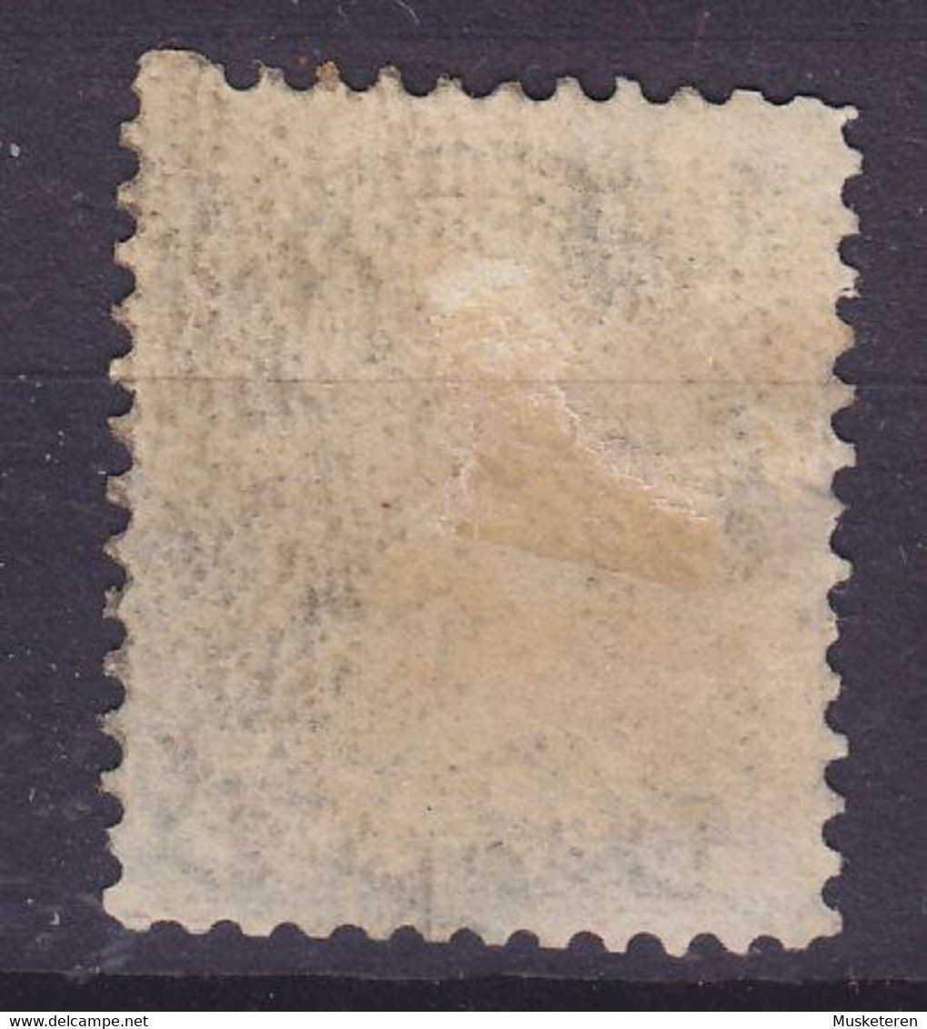 Canada 1888 Mi. 29bA Queen Victoria Deluxe 'KINGSTON ONT.' Cancel ERROR Variety 'Big Corner Tooth' (2 Scans) - Variétés Et Curiosités