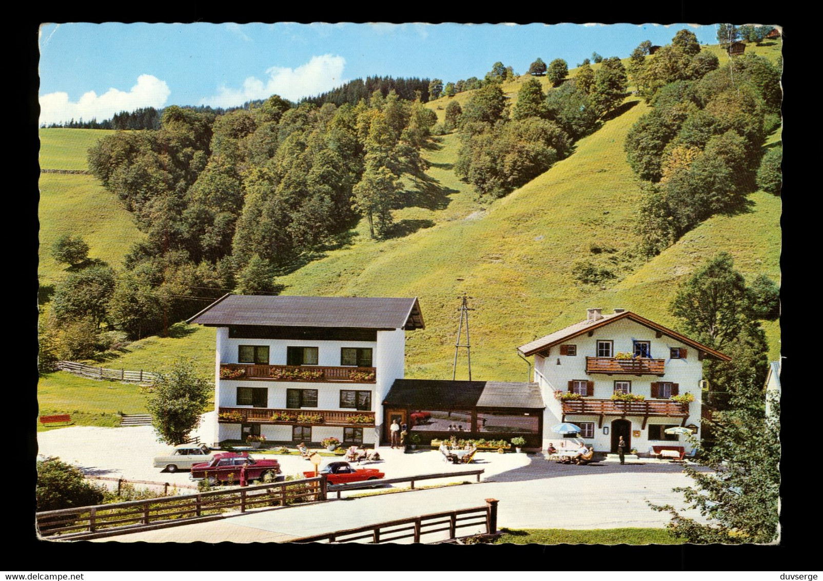 Autriche Osterreich  Salzburg Saalbach Hinterglemm Gasthof Auhofr - Saalbach