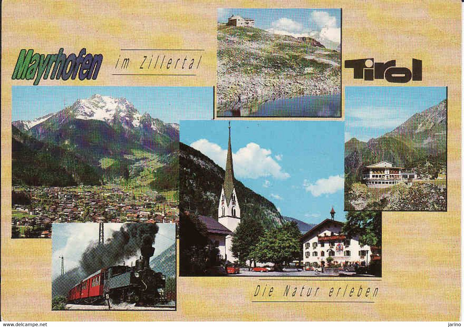 Austria,  Tirol, Mayrhofen Im Zillertal, Bezirk Schwaz, Used 1987 - Lechtal