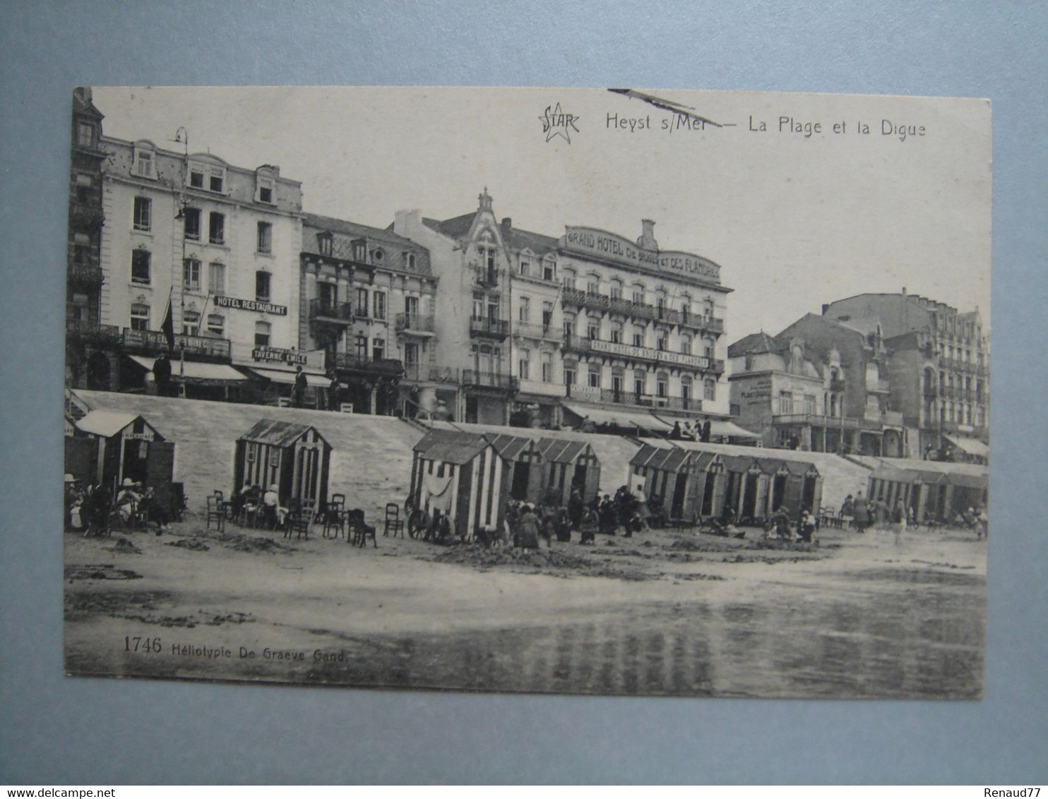 Heyst Sur Mer - La Plage Et La Digue - Grand Hôtel De Bruges Et Des Flandres - Heist