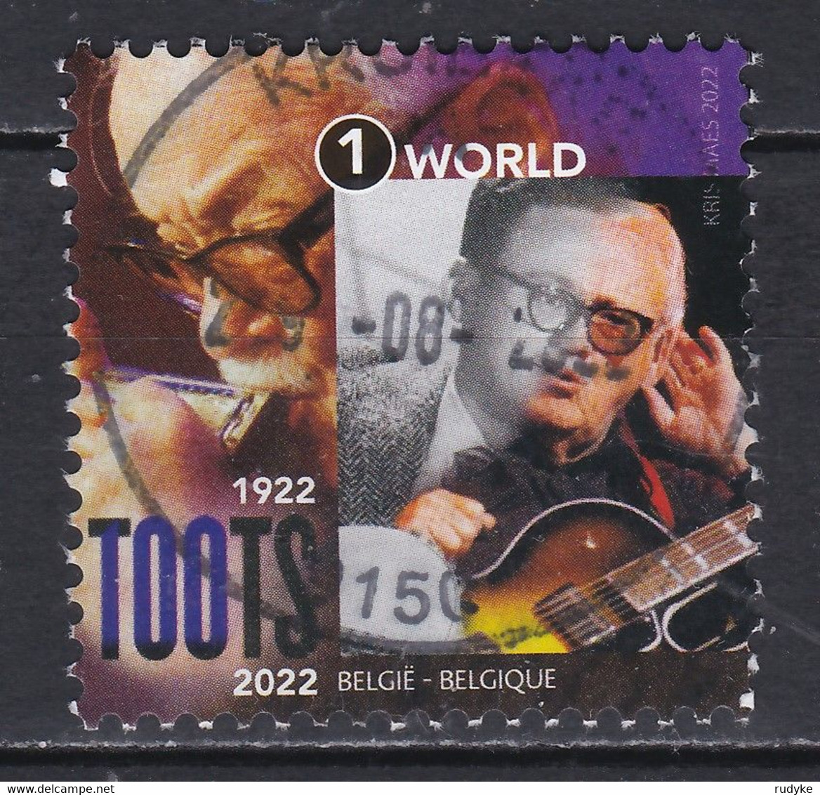BELGIE  5084 °  WAARDE 1 WORLD - Used Stamps