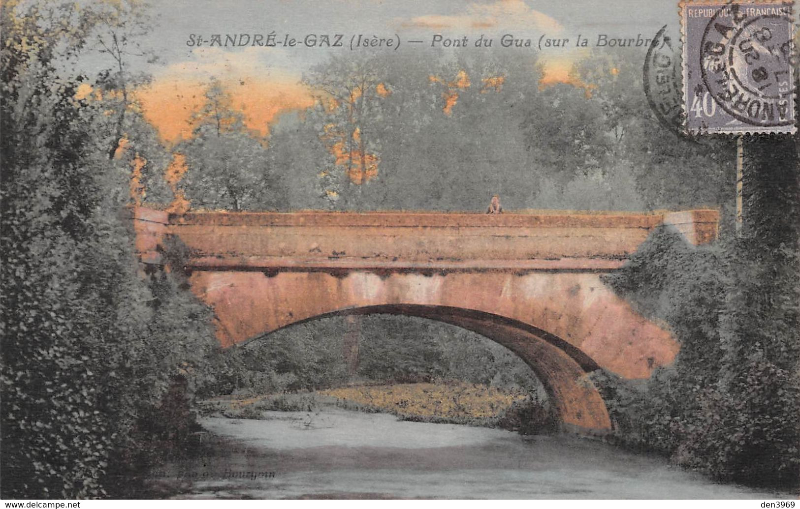 SAINT-ANDRE-le-GAZ (Isère) - Pont Du Gua (sur La Bourbre) - Saint-André-le-Gaz